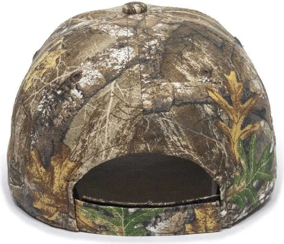 Oc Sports Usa-200 Adjustable Cap - Realtree Edge - 6 7/8’’ - 7 1/2’’