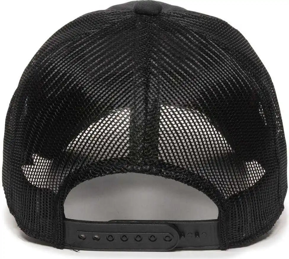 Oc Sports Usa-200m Adjustable Mesh Back Cap - Kryptek Typhon Black - 6 7/8’’ - 7 1/2’’