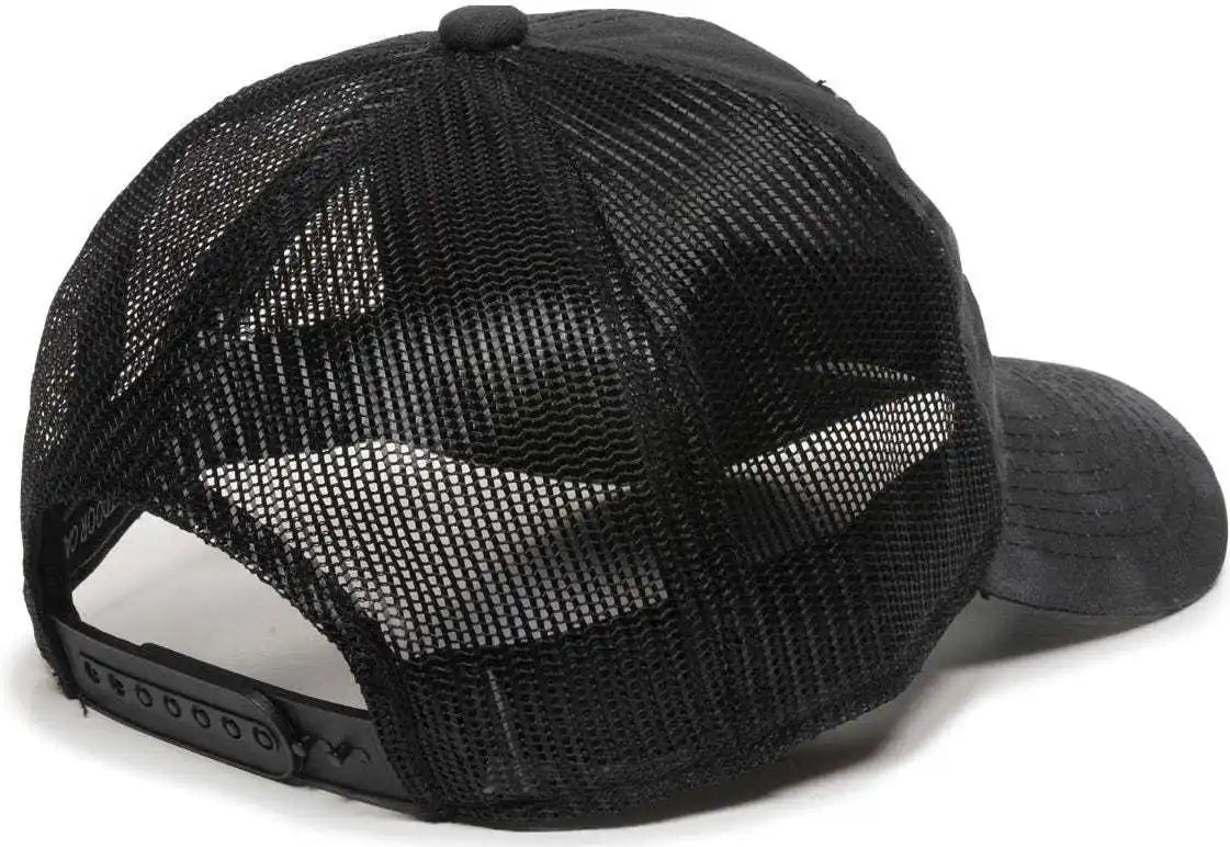 Oc Sports Usa-200m Adjustable Mesh Back Cap - Kryptek Typhon Black - 6 7/8’’ - 7 1/2’’