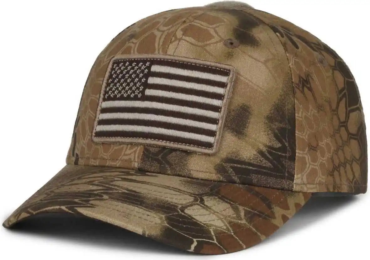 Oc Sports Usa-200v Adjustable no Button Cap - Kryptek Highlander - 6 7/8’’ - 7 1/2’’