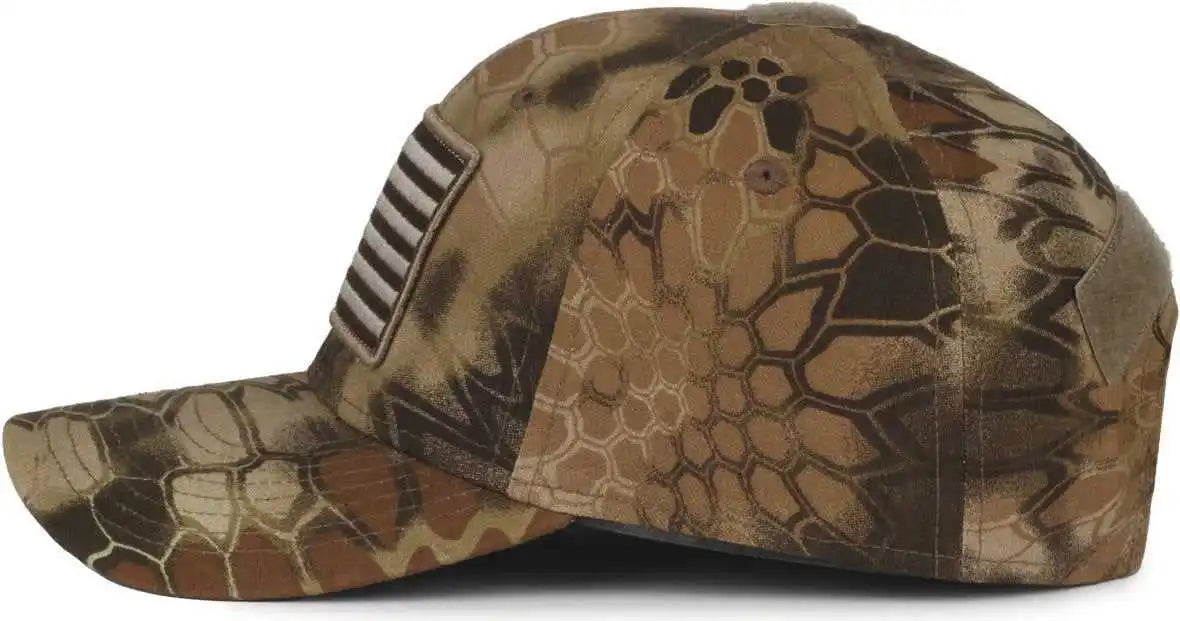 Oc Sports Usa-200v Adjustable no Button Cap - Kryptek Highlander - 6 7/8’’ - 7 1/2’’