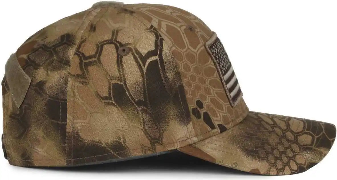 Oc Sports Usa-200v Adjustable no Button Cap - Kryptek Highlander - 6 7/8’’ - 7 1/2’’