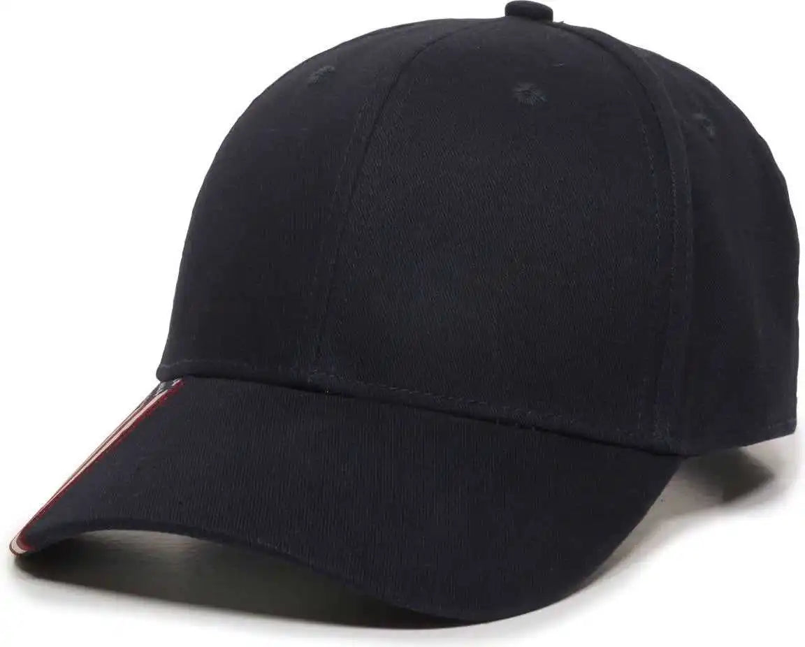 Oc Sports Usa-300 Adjustable American Flag on Bill Cap - Navy Usa2 - Usa2 / Osfm