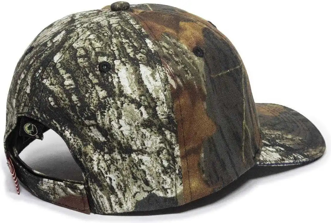 Oc Sports Usa-350 Adjustable Cap - Mossy Oak Break-up - 6 7/8’’ - 7 1/2’’