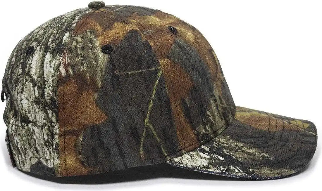 Oc Sports Usa-350 Adjustable Cap - Mossy Oak Break-up - 6 7/8’’ - 7 1/2’’