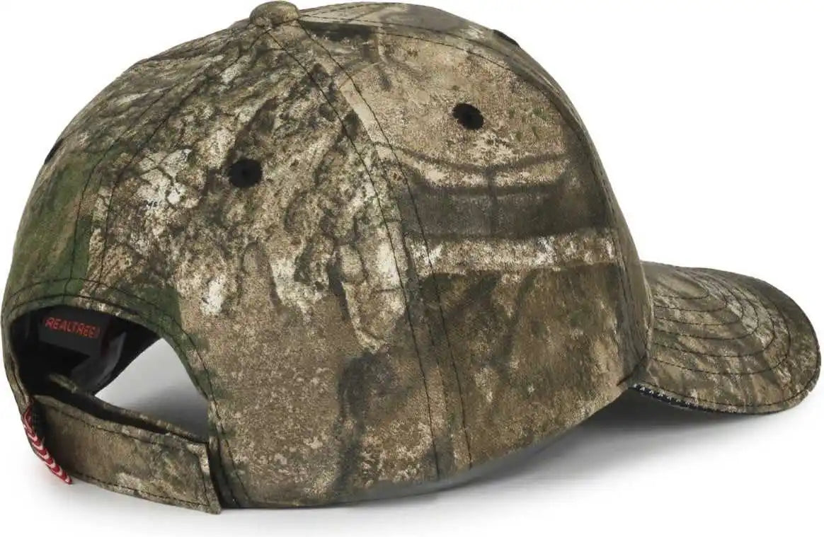 Oc Sports Usa-350 Adjustable Cap - Realtree Apx - Khaki / Osfm