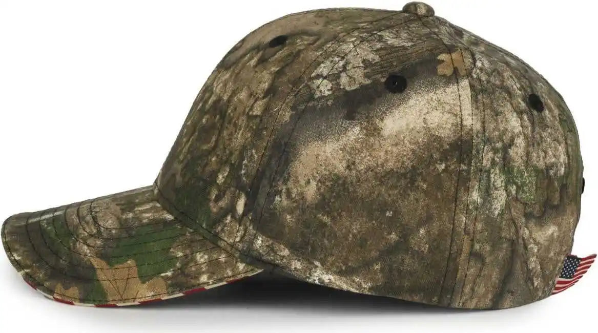 Oc Sports Usa-350 Adjustable Cap - Realtree Apx - Khaki / Osfm