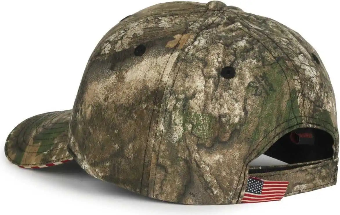 Oc Sports Usa-350 Adjustable Cap - Realtree Apx - Khaki / Osfm