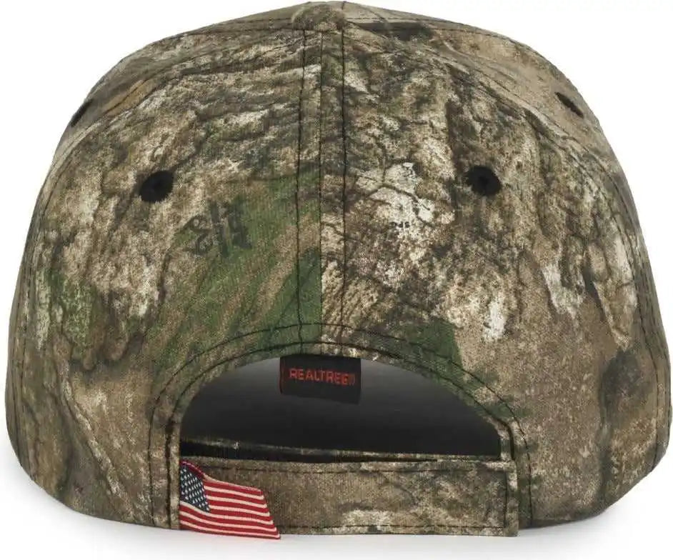 Oc Sports Usa-350 Adjustable Cap - Realtree Apx - Khaki / Osfm