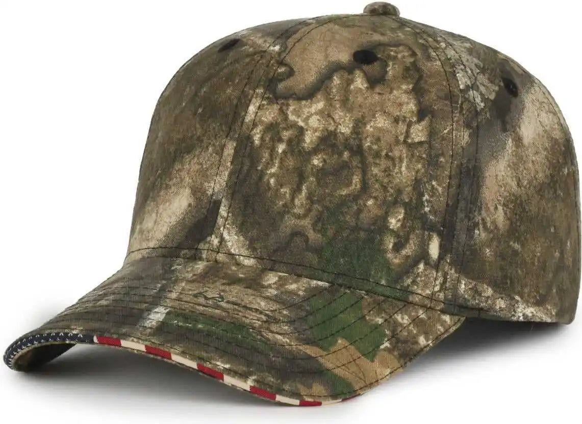 Oc Sports Usa-350 Adjustable Cap - Realtree Apx - Khaki / Osfm
