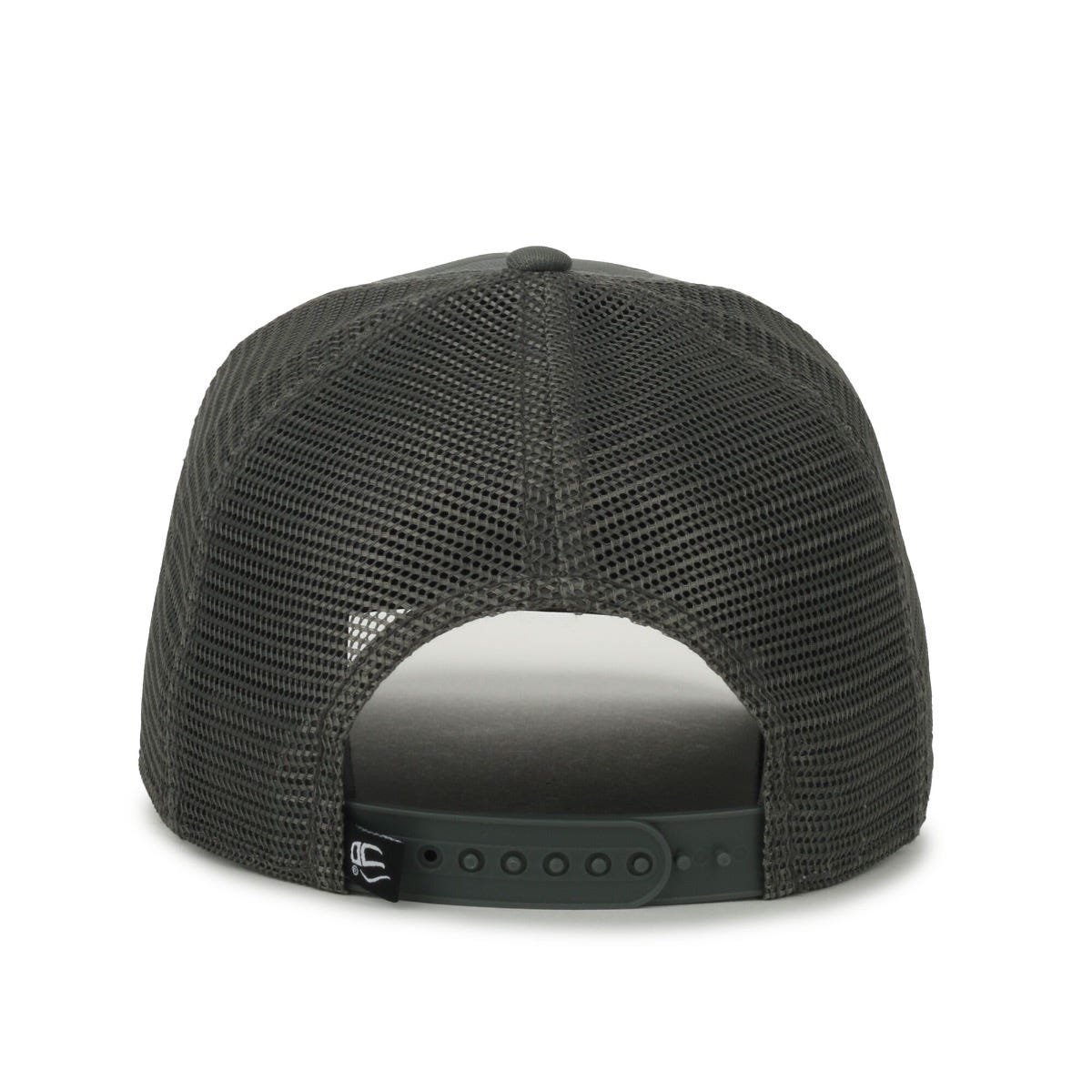 Oc Sports Usa-751m American Flag Mesh Back Cap - Graphite/graphite