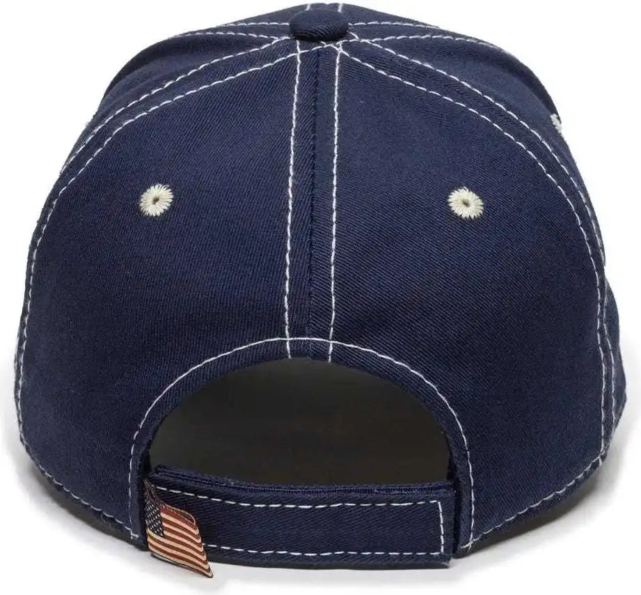 Oc Sports Usa-800 Adjustable Cap - Navy - 6 7/8’’ - 7 1/2’’