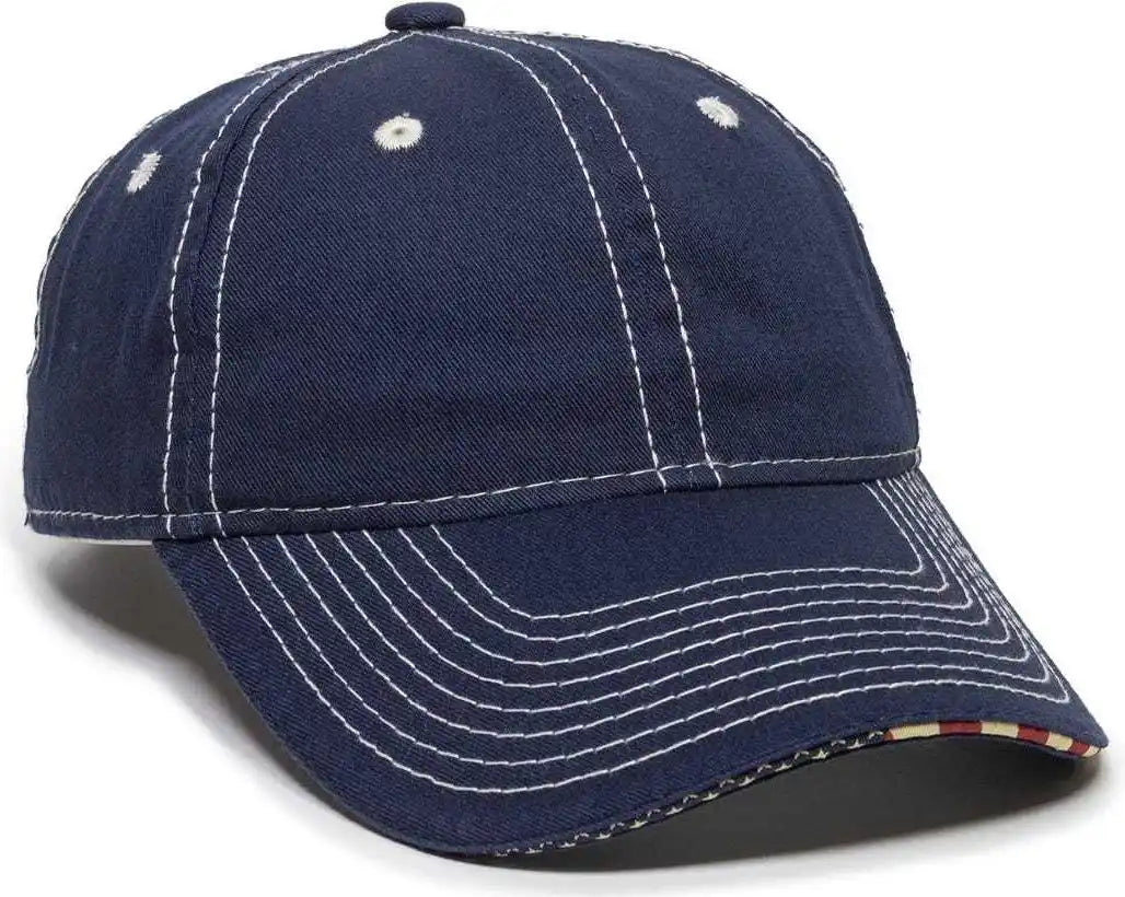 Oc Sports Usa-850 Adjustable Cap - Navy - 6 7/8’’ - 7 1/2’’