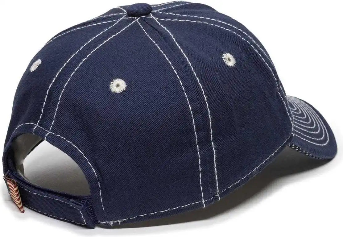 Oc Sports Usa-850 Adjustable Cap - Navy - 6 7/8’’ - 7 1/2’’