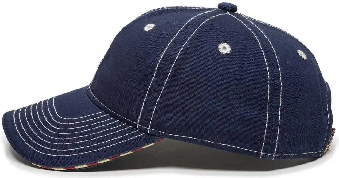 Oc Sports Usa-850 Adjustable Cap - Navy - 6 7/8’’ - 7 1/2’’