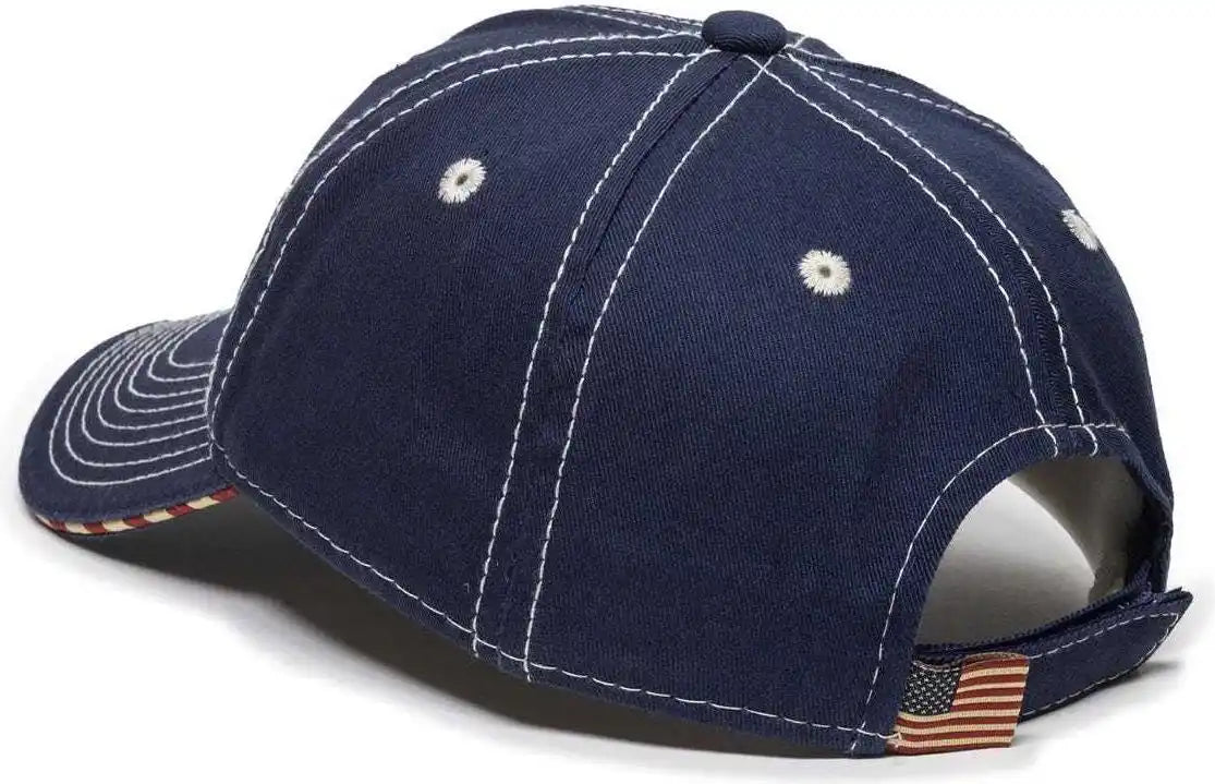 Oc Sports Usa-850 Adjustable Cap - Navy - 6 7/8’’ - 7 1/2’’