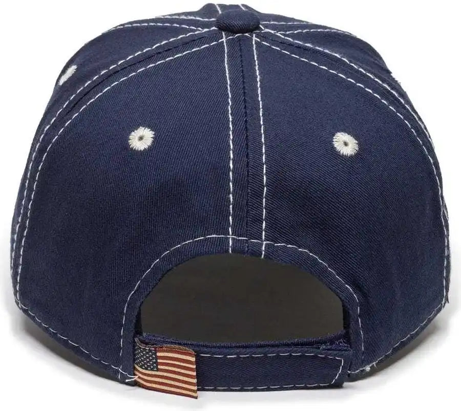 Oc Sports Usa-850 Adjustable Cap - Navy - 6 7/8’’ - 7 1/2’’
