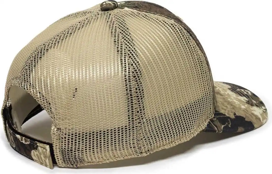 Oc Sports Veil-001 Veil Camo Mesh Back Cap - Veil Whitetail Natural - Ivory / 6 7/8’’ - 7 1/2’’