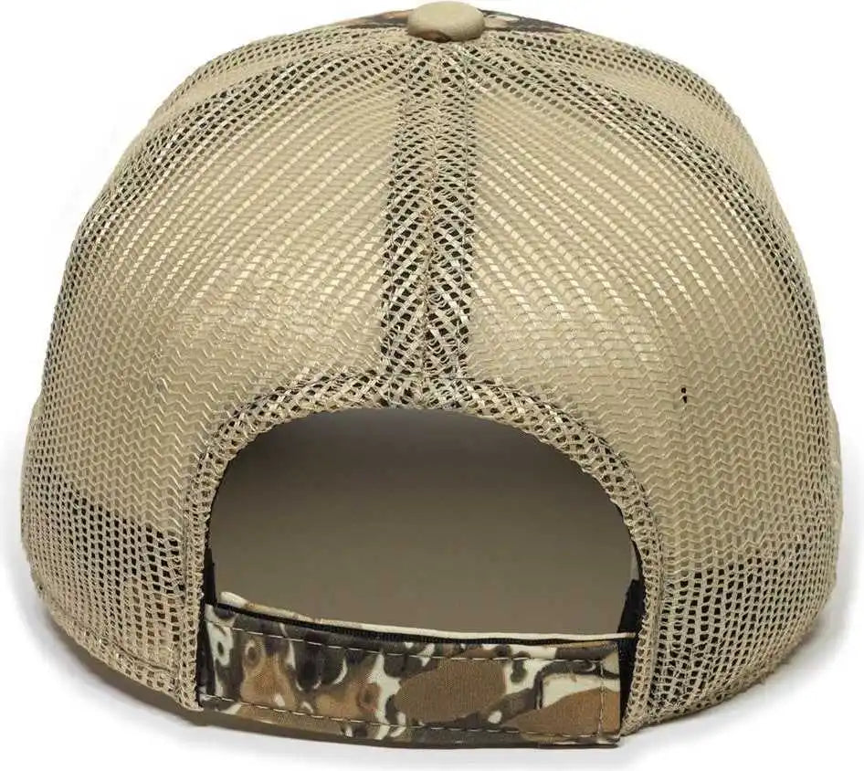 Oc Sports Veil-001 Veil Camo Mesh Back Cap - Veil Avayde Natural - Osfm