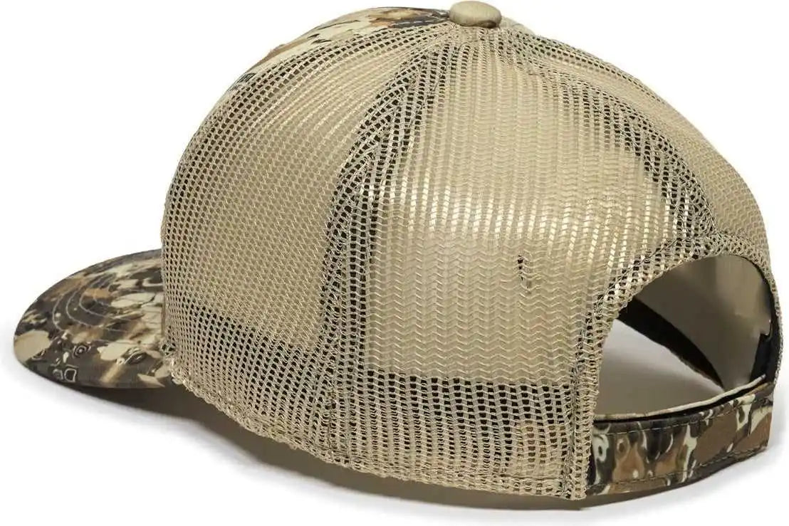 Oc Sports Veil-001 Veil Camo Mesh Back Cap - Veil Avayde Natural - Osfm