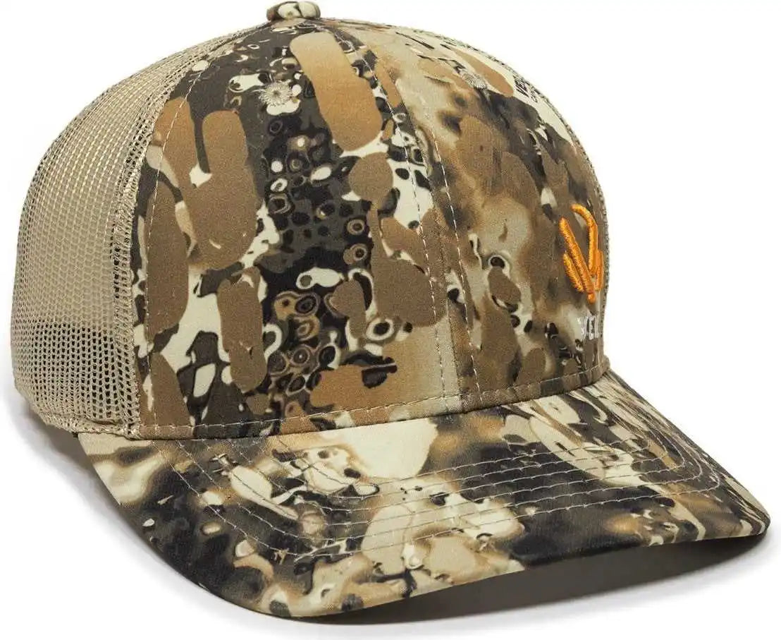 Oc Sports Veil-001 Veil Camo Mesh Back Cap - Veil Avayde Natural - Osfm