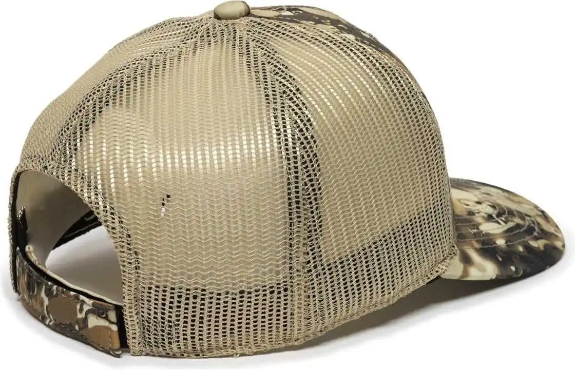 Oc Sports Veil-001 Veil Camo Mesh Back Cap - Veil Avayde Natural - Osfm