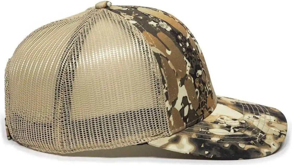 Oc Sports Veil-001 Veil Camo Mesh Back Cap - Veil Avayde Natural - Osfm