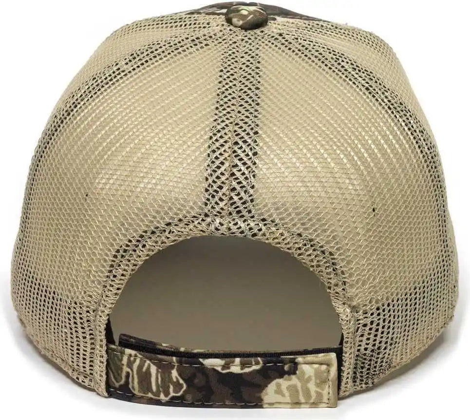Oc Sports Veil-001 Veil Camo Mesh Back Cap - Veil Whitetail Natural - Ivory / 6 7/8’’ - 7 1/2’’