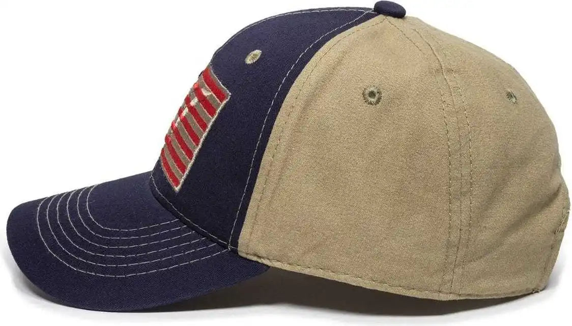 Oc Sports Win48a Winchester Cap - Navy Khaki - 6 7/8’’ - 7 1/2’’