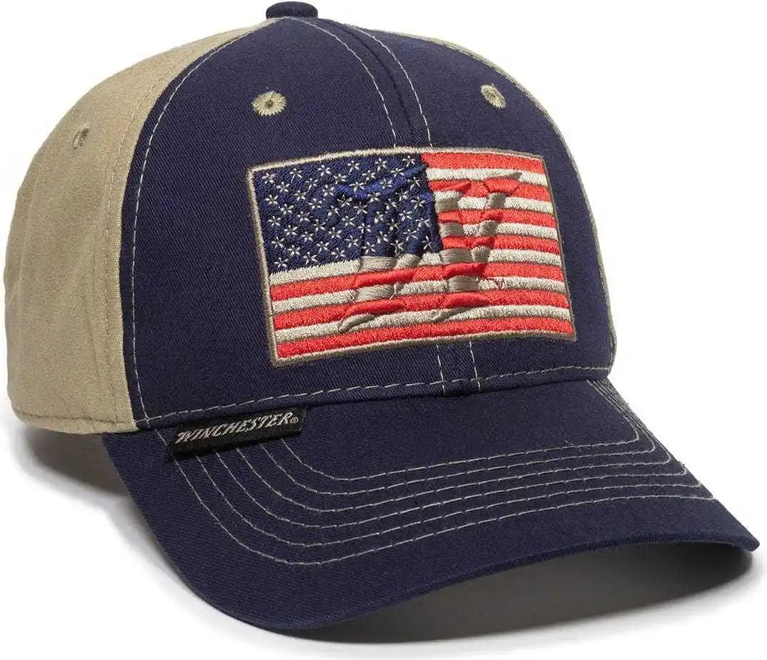 Oc Sports Win48a Winchester Cap - Navy Khaki - 6 7/8’’ - 7 1/2’’