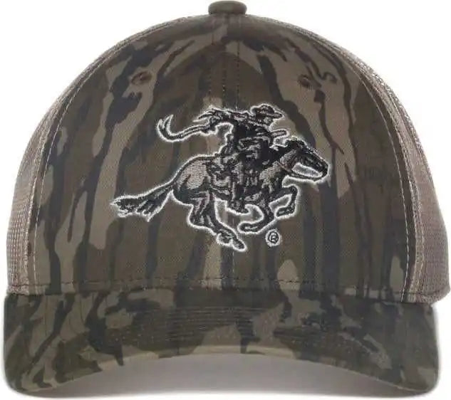 Oc Sports Win49a Wintester Cotton Twill Mesh Back Cap - Mossy Oak Original Bottomlands Khaki - Osfm