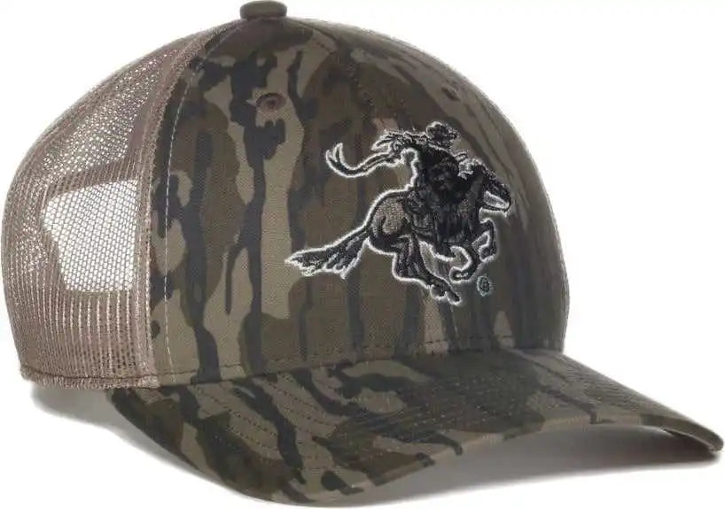 Oc Sports Win49a Wintester Cotton Twill Mesh Back Cap - Mossy Oak Original Bottomlands Khaki - Osfm