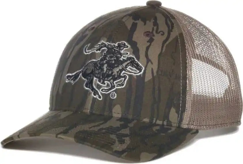 Oc Sports Win49a Wintester Cotton Twill Mesh Back Cap - Mossy Oak Original Bottomlands Khaki - Osfm