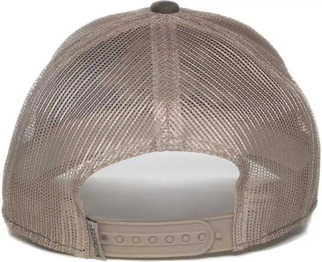 Oc Sports Win49a Wintester Cotton Twill Mesh Back Cap - Mossy Oak Original Bottomlands Khaki - Osfm