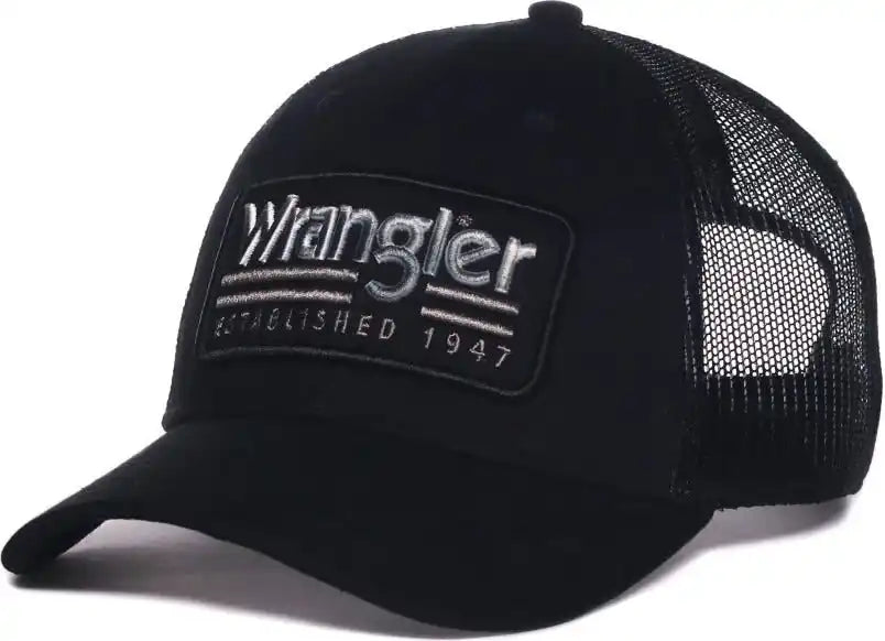 Oc Sports Wra-105 Wranger Mesh Back Curved Visor Cap - Black - Osfm