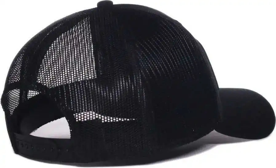 Oc Sports Wra-105 Wranger Mesh Back Curved Visor Cap - Black - Osfm