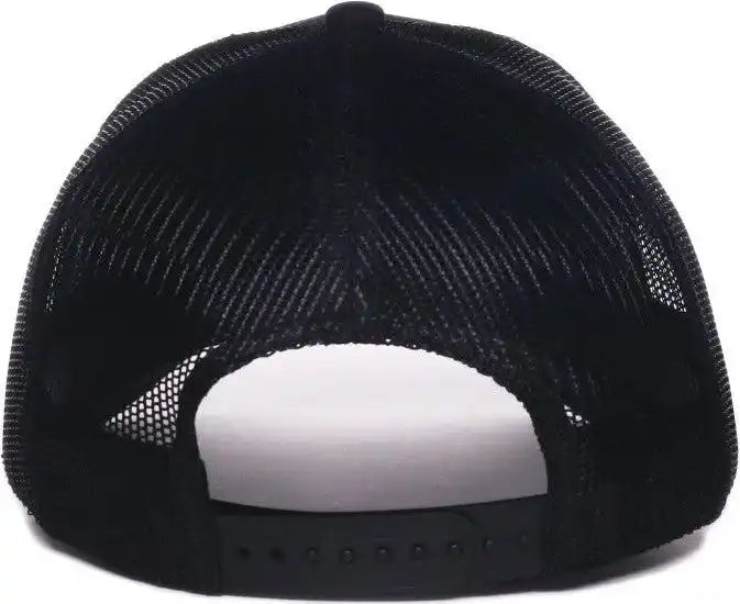 Oc Sports Wra-105 Wranger Mesh Back Curved Visor Cap - Black - Osfm