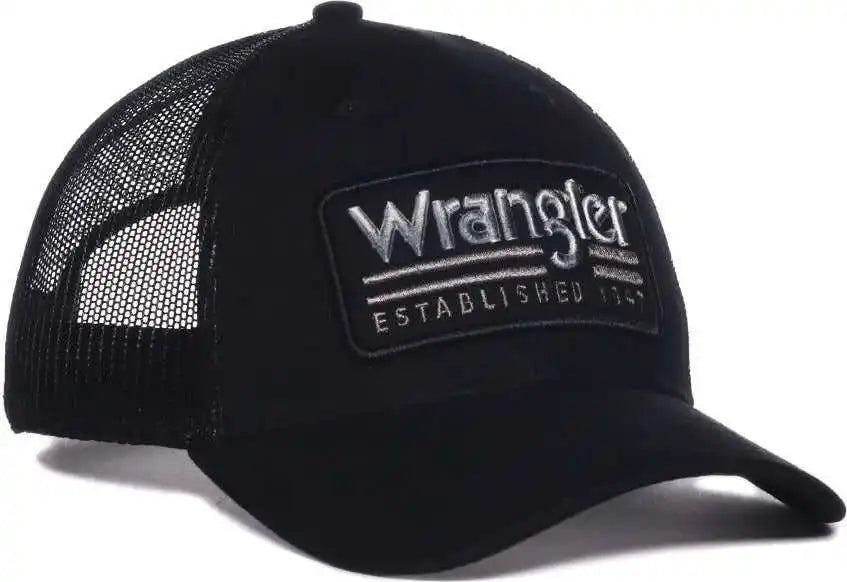 Oc Sports Wra-105 Wranger Mesh Back Curved Visor Cap - Black - Osfm