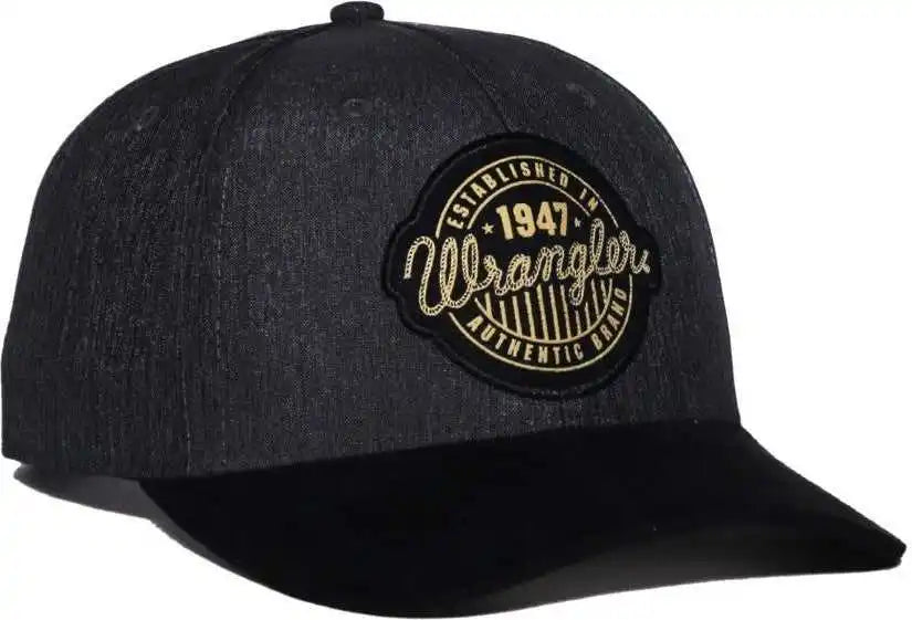 Oc Sports Wra-106 Wranger Pro Crown Slightly Curved Visor Cap - Black - Osfm