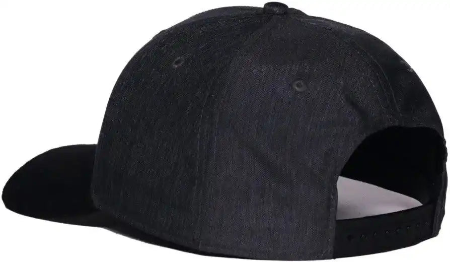 Oc Sports Wra-106 Wranger Pro Crown Slightly Curved Visor Cap - Black - Osfm