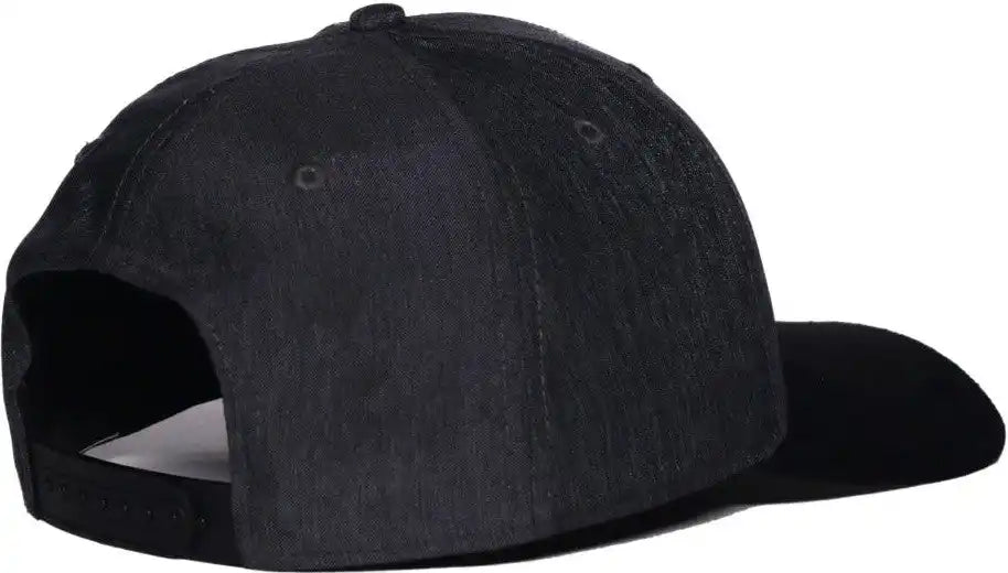 Oc Sports Wra-106 Wranger Pro Crown Slightly Curved Visor Cap - Black - Osfm