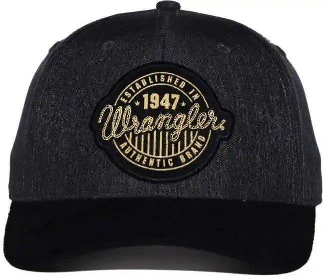Oc Sports Wra-106 Wranger Pro Crown Slightly Curved Visor Cap - Black - Osfm