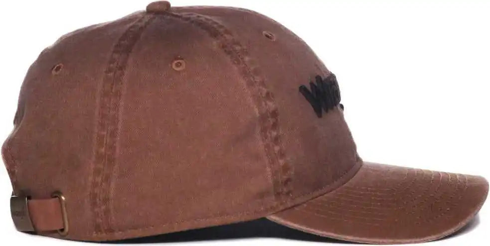 Oc Sports Wra-107 Wranger Unstructured Curved Visor Cap - Mocha - Osfm
