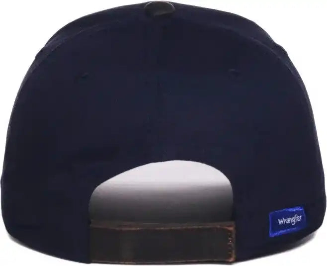 Oc Sports Wra-111 Wranger Flag Patch Structured Cap - Navy - Osfm