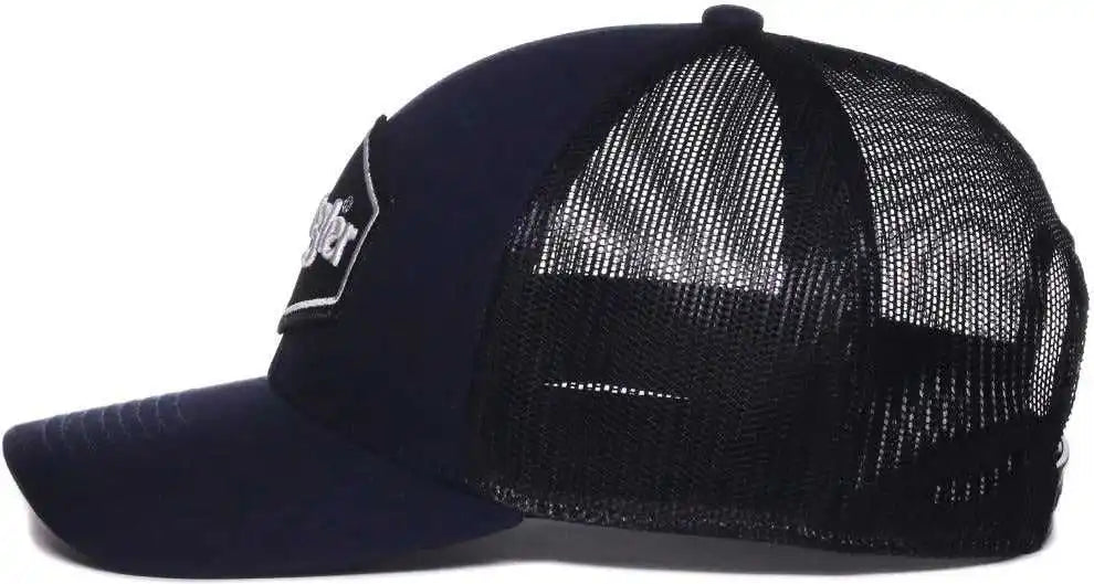 Oc Sports Wra-112 Wranger Mesh Back Slightly Curved Visor Cap - Navy Black - Osfm