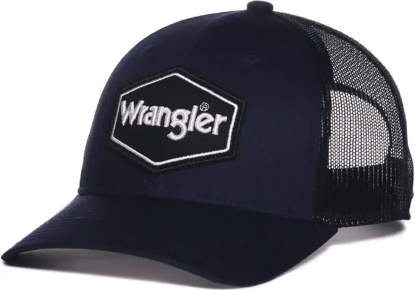 Oc Sports Wra-112 Wranger Mesh Back Slightly Curved Visor Cap - Navy Black - Osfm