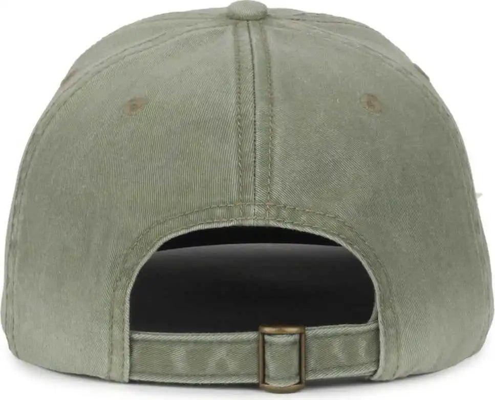 Oc Sports Wra-120 Wranger Unstructured Washed Cap - Olive - Osfm