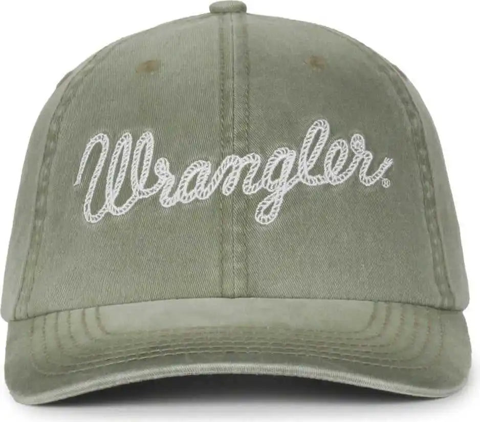Oc Sports Wra-120 Wranger Unstructured Washed Cap - Olive - Osfm