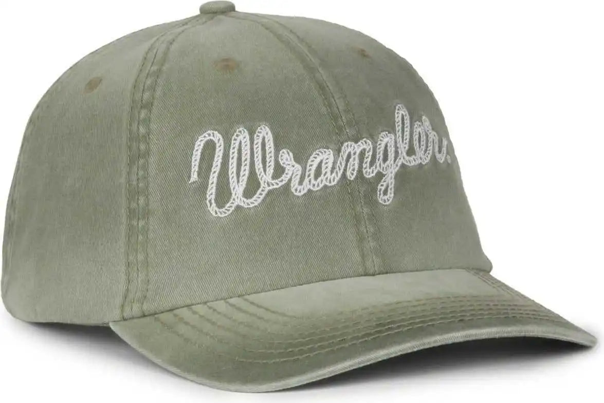 Oc Sports Wra-120 Wranger Unstructured Washed Cap - Olive - Osfm