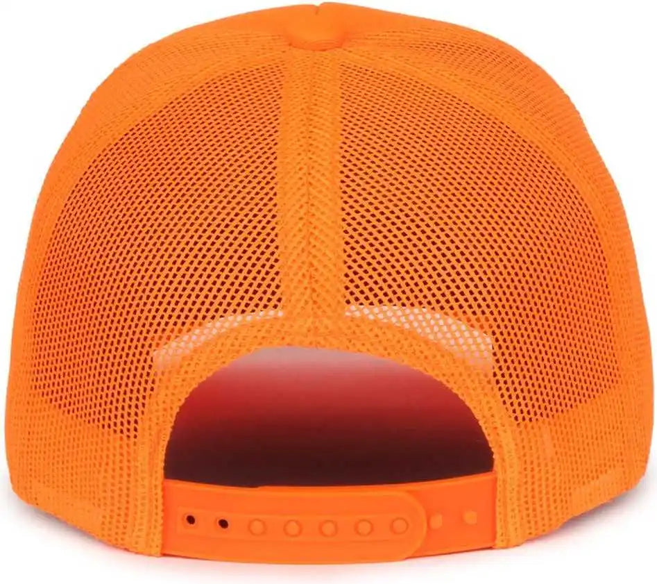 Oc Sports Wra-121 Wranger High Crown Mesh Back Cap - Blaze - Osfm